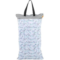 Large Hanging Wet Dry Cloth Nappy Bag for Reusable Nappies or Reusable Hanging Wet Dry Cloth Nappy Bag for Laundry (#4), #4, Casual