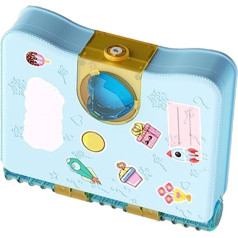 Keenso Girls Magic Surprise Box Jewellery Stationery Diary Magic Book Princess with Various Stationery Plastic Material for Role Play