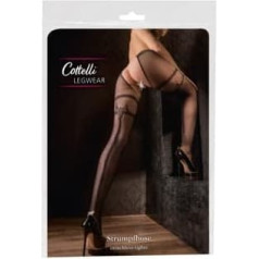 Cottelli LEGWEAR Women's tights-25102511061 tights, black, 2XL, black
