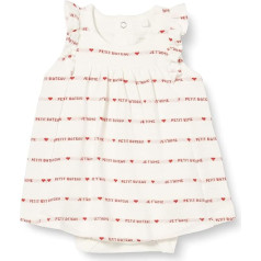 Petit Bateau Baby-Mädchen Kurzarm-Bodykleid