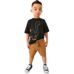 Clothing Sets Boys Summer Clothing 2-Piece Outfit Baby Cotton Short Sleeve T-Shirt Tops & Casual Shorts Hawaiian Shirt with Shorts Top with Shorts Boys Clothing Sets for 1-7 Years
