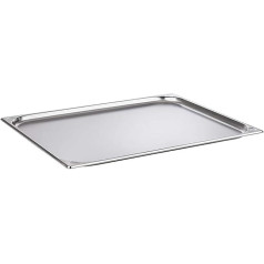GN Container GN 2/1 53 x 65 cm, height 2 cm stainless steel