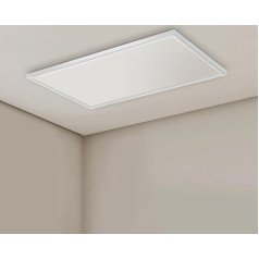 EVOKOR Infrared Heater, Ceiling Mounting, 660 W, Infrared Heating Plate, Radiator Heating Panel, Infrared Ceiling Heater with Overheating Protection, Electric Heater, Energy Saving, 1030 x 630 mm