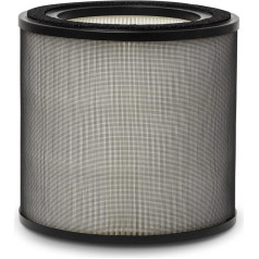AEG AFFBTH2 BREATHE Pollen Filter/HEPA Filtration/Microscopic Particulate and Pollen Filtration/Pure Air/Long Life/Fits PURE 5000 & AX3 Air Purifier/White/Black