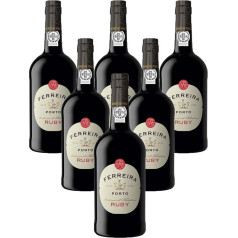 Portwein Ferreira Ruby - Dessertwein - 6 Flaschen