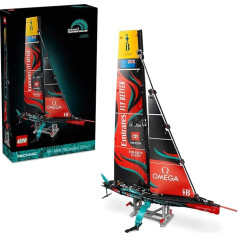 LEGO Technic Emirates Team New Zealand AC75 Yacht Building Kit for Adults, Racing Boat Model for Sailboat Lovers, Build-a-Boat Gift for Fans of Creative and Relaxing Activities, 42174