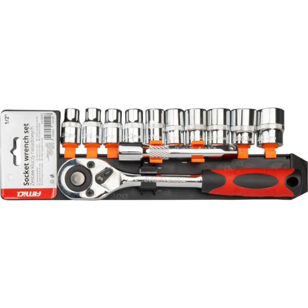 Atslēgu komplekts ar 11 gabaliem 1/2