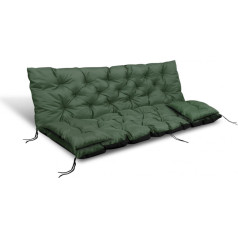 Dārza komplekts 120x60x50 cm + 2 spilveni 42X42 CM ZELTS