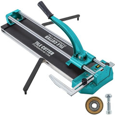 VEVOR Tile Cutter 800mm with Double Rails and Brackets, Manual Tile Cutter Pro - Manual Tools for Cutting Tiles with High Precision