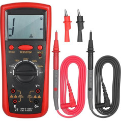 Grounding Tester 1MΩ-20GΩ Digital Megger Ohmmeter Isolate Resistance Tester Hand Isolate Tester LCD Insulate Meter Convenient and Practical