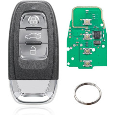 3 Buttons 868 MHz FSK Car Key Remote Control for Audi A4 A5 Q5 A4L 2008-2016 (8T0959754D 8T0959754C 8K0959754G 8K0959754D/H 8K0959754J)