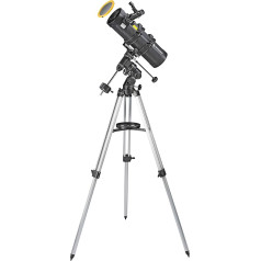 Bresser Spica 130/1000 EQ3 Catadioptric Reflecting Telescope for Night and Sun with Smartphone Adaptor and High Quality, Sun-Filter Lens