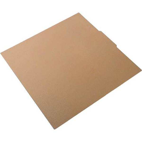 3D Printer Building Plate 500X500MM Double Sided PEI Sheet Magnetic Flexible Heated Bed Spring Steel PEI Printing Plate 3D Printer Accessories, Default