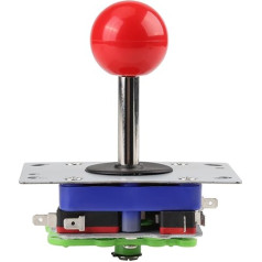 Arcade Joystick, Classic Competition Style 2/4/8 Way Game Joystick Controller Ball for Arcade Games Machine and other PC Fighting Games