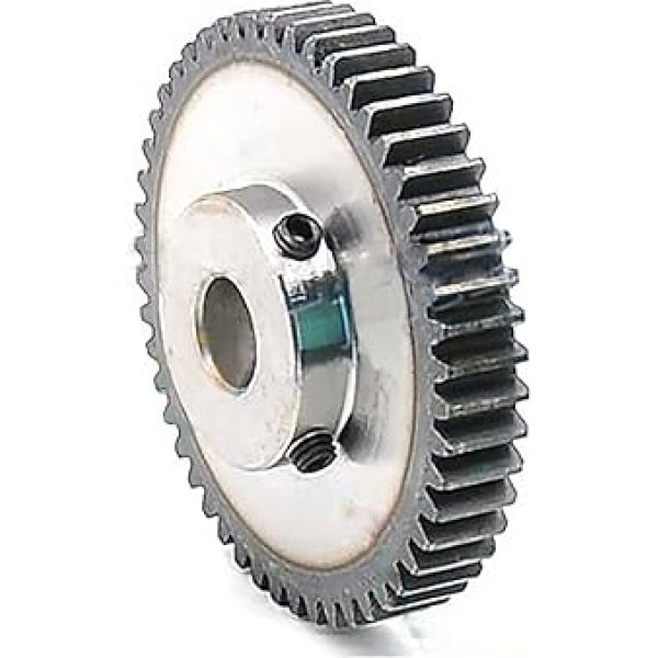 Modulritzel, Motorritzel, 1 STÜCK 1,5 M 35T 40T 50T 60T 65T 70T Stirnradgetriebe aus Kohlenstoffstahl, Motorgetriebe, 1,5 Modul, 80 Zähne, Metall-Stirnrad mit Stufen-Stirnradkegel(14mm Bore,50 Teeth)