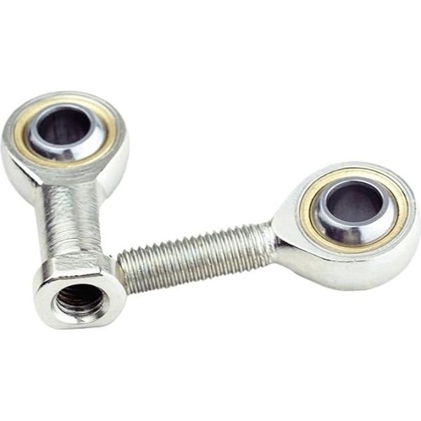 LZZYFPX 1 pcs 5mm6mm8mm10mm12mm Rod End Male/Female Ball Joint Metric Threaded Rod End Bearing(SI6 6mm,Right Thread)