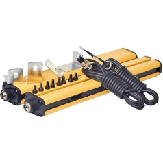 AUCHTEL 35x50 Light Curtains 20-24 Beams 40mm Spacing Safety Protection 3m 5m 10m 15m 20m Long Distance Customize Photo Sensor(APS50-2440,NPN NC_15M)