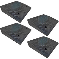 Gummi-Panzerrampen 4.3 Inch 10,000lbs (4 Pack)