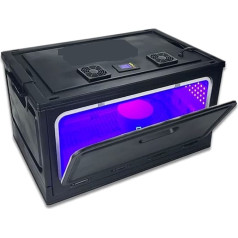UV Light, 3D Printer Box, LED UV Gel Curing Lamp, UV Light, Glue, Oil, Resin, Machine, Gl-as, Ink, Paint, Screen Printing, Phone, 365nm, 395(365nm)