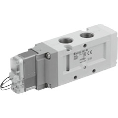DGLASKRWY Solenoid Valve Pilot Operated 5 Port Terminal/Grommet VF VF5000 Series VF5320 VF5320K VF5320-5D1/5DD1/5DZD1/5DZ1/4DZ1/5GD-03(VF5320K-5DZ1-02)