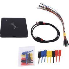 Diheohg Up to 100MB Bandwidth, Sampling Logic Analyzer, 16G Depth, Basic Version, USB Based Logic Analyzer, Black Logic Analyzer