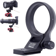 iShoot Metal Lens Tripod Mount Ring Compatible with Tamron 18-300mm f/3.5-6.3 Di III-A VC VXD B061 X/E Mount, Bottom Mount is Arca-Swiss Fit Quick Release Plate Dovetail