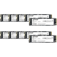 Patriot P300 512GB Internal SSD - NVMe PCIe Gen 3x4 - M.2 2280 - Solid State Drive - Pack of 10