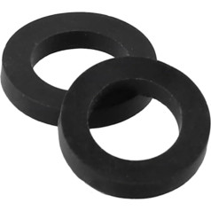 10Pcs Gummi Ring Flache Dichtung Dicht Ring Flexible Rohr Bad
