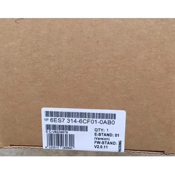 6ES7314-6CF01-0AB0 Neu in Box 6ES73146CF010AB0 Express- und versiegelt in Box