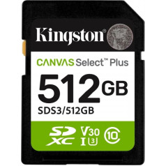 Atmiņas karte sd 512gb canvas select plus gen3 150mb/s