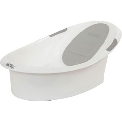 Nuby Dr. Talbot's - Baby Bath with Soft Foam Backrest - Bathtub for Babies with Non-Slip Handles - 0-12 Months