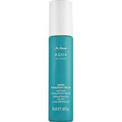M. Asam Aqua Intense Tinted Hyaluronic Cream (50 ml) - Tinted Day Cream with Hyaluron, Conceals Redness & Moisturises, Skin Tone Adjusting, Light Coverage for All Skin Types