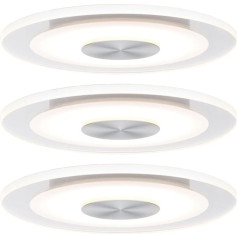 Paulmann Recessed Light LED Whirl, Dimmable, Ø 120mm