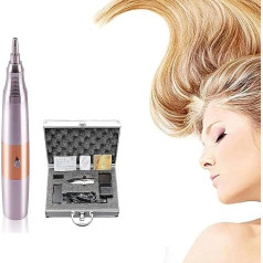 Hair Follicle Extractor, Hair Transplant Device, Hairline Extractor with Pedals, 3 Speed Setting & Safe Without Scaring, for Prevention of Hair Loss in Men and Women