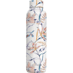 Quokka Solid Vintage Floral Stainless Steel Thermal Flask 630 ml
