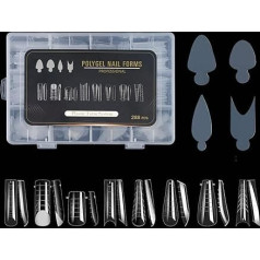 Duals Forms Set für Verlängerung, Gelform, französische Linie, Aufkleber, Acrylform, Maniküre-Werkzeug