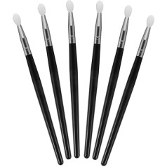 GANAZONO 6stücke Teiliges Silikon-make-up-pinsel Für Augen Gesicht Und Lippen Wiederverwendbare Komfortable Pinsel Für Empfindliche Haut Für Make-up-anwendungen Unterwegs Büro