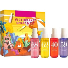 Damen Parfüm, Parfüm Bodyspray Damen Eau de Parfum Fruchtiges Body Mist Lang Anhaltender Duftspray Hair and Body Fragrance Mist Parfum Damen Set für Reisen,Urlaubsreise Gift for Women