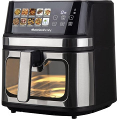 Melchioni Family | Gaia Plus Luftfritteuse mit doppeltem Widerstand 8 l