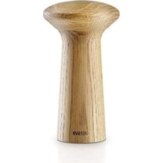 Eva Solo salt and pepper mill, birch, adjustable grinder, 11 cm, wood, oak, 16.4 x 10 x 7 cm, 530577
