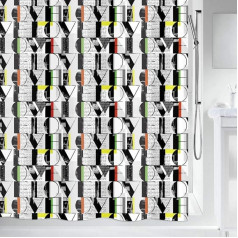 Spirella Polyester Shower Curtain
