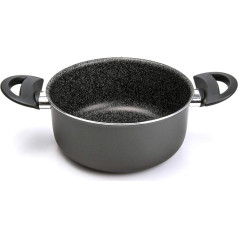 Alluflon Tradition Italy Casserole Dish Aluminium Black 24 cm