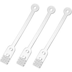 50 Stück Dauerwellenstangen-Bänder, elastische Gummibänder für lange professionelle Dauerwellenstangen, Lockenwickler, Haarstyling-Werkzeug