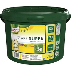 Knorr Clear Vegetable Soup, Pure Vegetable Based, Pack of 1 (1 x 5 kg)