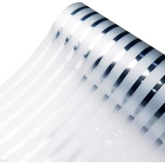 Zindoo Privacy Window Film, Frosted Window Film, Static Adhesive, 75 x 200 cm, Privacy Film for Glass Windows, No Adhesive, Window Sticker, Opaque, UV Protection Strips for Office, Living Room,