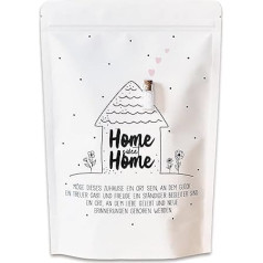 Brot Salz Einweihungsgeschenk Wohnung Haus Umzugsgeschenk | Geschenk zum Richtfest Einzug Umzug in Geschenktüte | Einzugsgeschenk neues Zuhause Brotbackmischung Mitbringsel zur Einweihungsparty