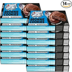 DUMON Insanely Rich Biscuit, 14 Packs Per Box (Double Brownnie)