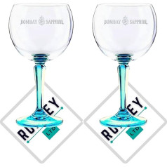 Roxley Bombay Sapphire X2 Gin Glass