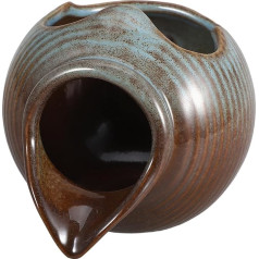 ABOOFAN Clay Pot with Circulating Water Garden Fountain Spucker Garden Glass Accessories for Aquariums Aquarium Decoration Table Water Fountain Pond Pucker Table Flood Waterfall Glass Yard Fountain