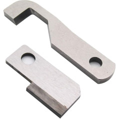 Kunpeng Replacement Top + Bottom Blade for Husqvarna Viking 905, 910, 936 # 411000035 + 411000034 – 1 Set